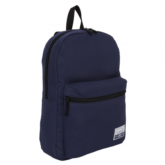 Рюкзак спинка мягкая, 40*28*10 см, 1 отделение, темно-синий deVENTE 7032039