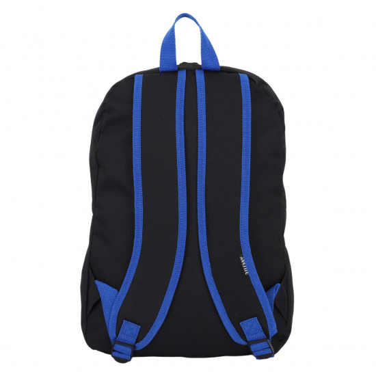 Рюкзак спинка мягкая, 40*30*10 см, 1 отделение, черный/синий deVENTE 7032379