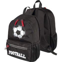Рюкзак полиэстер 1отд deVENTE Football 30*40*14 7032918 черн