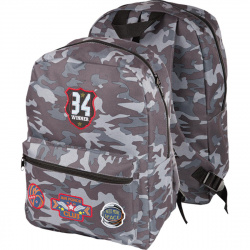 Рюкзак ткань 1отд 30*40*14 deVENTE Patch Camouflage 7034928 хаки