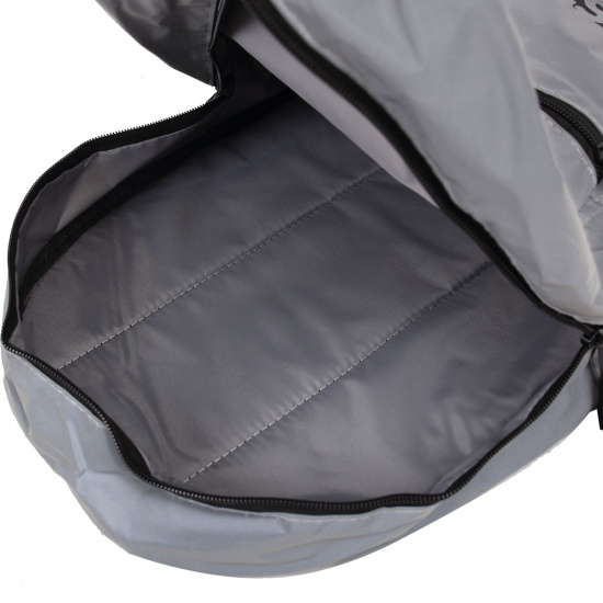 Рюкзак спинка мягкая EVA, 40*30*14 см, 1 отделение, серый Unstoppable Reflecting deVENTE 7032068