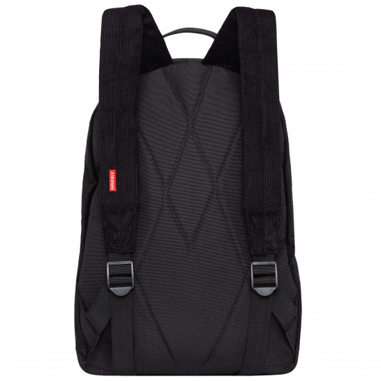 Рюкзак спинка мягкая EVA, 38*26*12 см, 1 отделение, черный Grizzly RXL-223-5