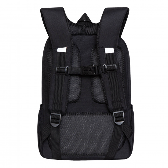 Рюкзак спинка эргономичная, 2 отделения, 38*26*14 см, черный Grizzly RG-366-4