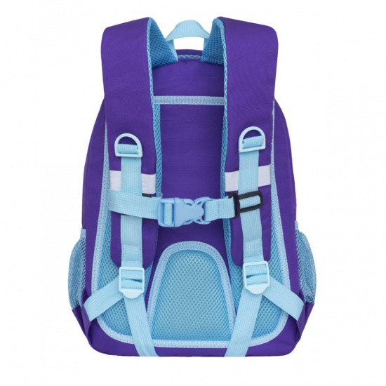 Рюкзак спинка эргономичная, 2 отделения, 38*26*16 см, фиолетовый Grizzly RG-966-2
