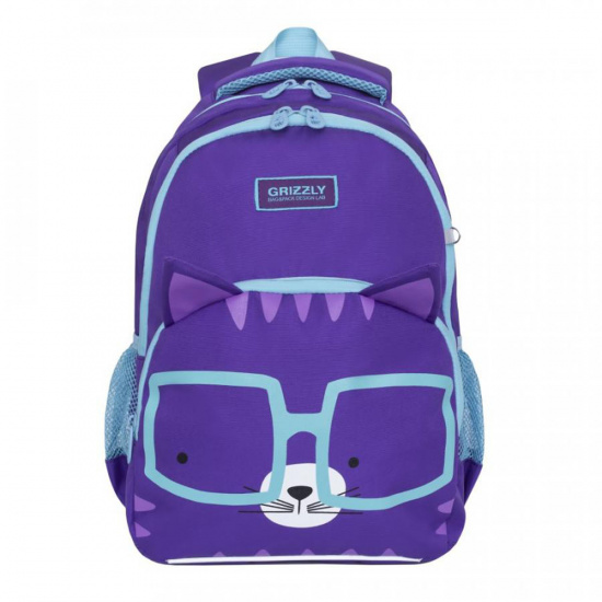 Рюкзак спинка эргономичная, 2 отделения, 38*26*16 см, фиолетовый Grizzly RG-966-2
