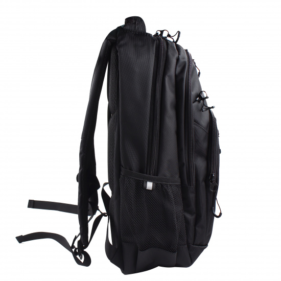 Рюкзак спинка эргономичная, 46*32*16 см, 2 отделения, черный/салатовый Grizzly RU-336-3