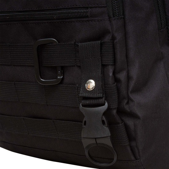 Рюкзак спинка эргономичная, 44*32*18 см, 2 отделения, черный Grizzly RU-431-3
