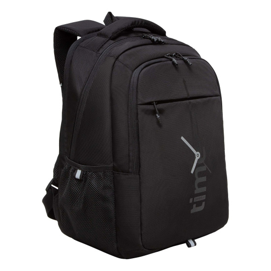 Рюкзак спинка эргономичная, 42*30*20 см, 3 отделения, черный Grizzly RU-432-2