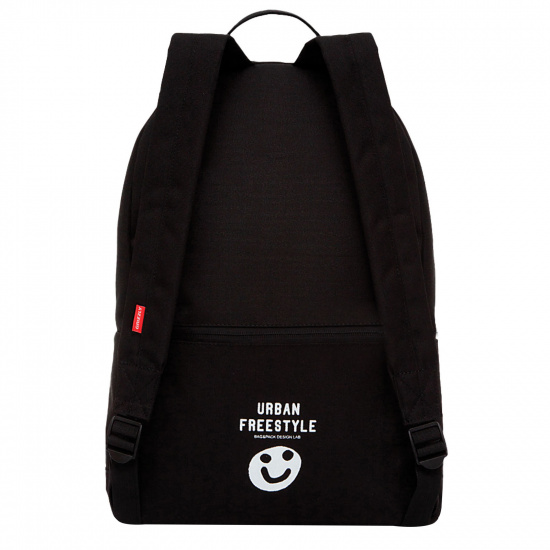 Рюкзак спинка мягкая EVA, 1 отделение, 30*42*14 см, черный Grizzly RQL-117-6