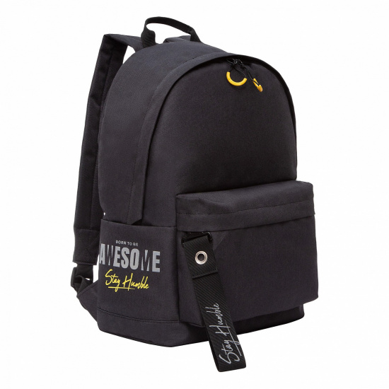 Рюкзак спинка мягкая EVA, 42*30*14 см, 1 отделение, черный Grizzly RQL-317-4