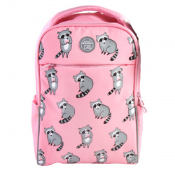 Рюкзак спинка мягкая EVA, 2 отделения, 28*38*12 см, розовый Grizzly RD-145-8