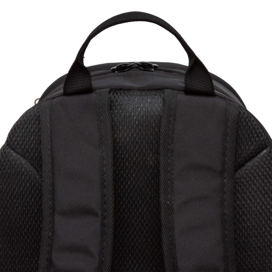 Рюкзак спинка эргономичная, 2 отделения, 38*28*18 см, с брелоком, черный/золото Grizzly RG-463-3