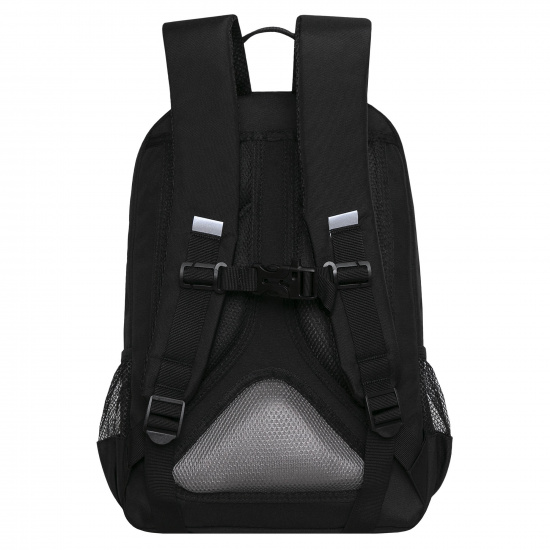 Рюкзак спинка эргономичная, 1 отделение, 40*28*14 см, черный/серый Grizzly RB-355-1