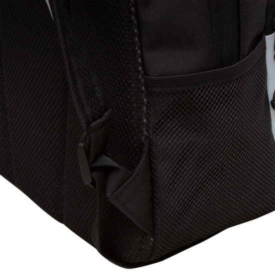 Рюкзак спинка эргономичная, 2 отделения, 38*30*14 см, с брелоком, черный Grizzly RB-451-7