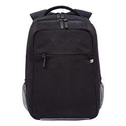 Рюкзак, спинка эргономичная, 2 отделения, 38*26*18 см, черный, Grizzly, RB-556-1