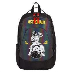 Рюкзак спинка эргономичная, 1 отделение, 44*30*18 см, черный Astronaut deVENTE 7032260