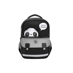 Ранец эргономичная спинка 1 отделение 39*28*14 Happy School 1 Panda КОКОС 250054
