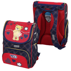 Рюкзак 1отд ортопед каркас 26*34*14 Mini Мишка Ted deVENTE 7030800