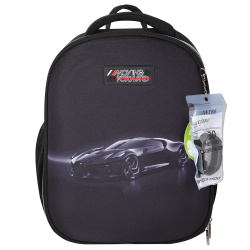 Ранец, спинка ортопедическая EVA, 2 отделения, 38*28*16 см, Choice, Luxury Car, deVENTE, 7033537