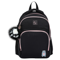 Ранец эргономичная спинка 2 отделения 39*29*18 COMFORT Life Cat club КОКОС 260069