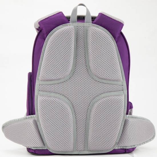 Рюкзак спинка ортопедическая EVA, 1 отделение, 31*37*15 см, фиолетовый Smart-2 KITE K17-702M-2/702-17