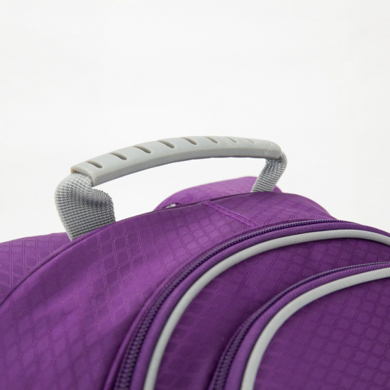Рюкзак спинка ортопедическая EVA, 1 отделение, 31*37*15 см, фиолетовый Smart-2 KITE K17-702M-2/702-17