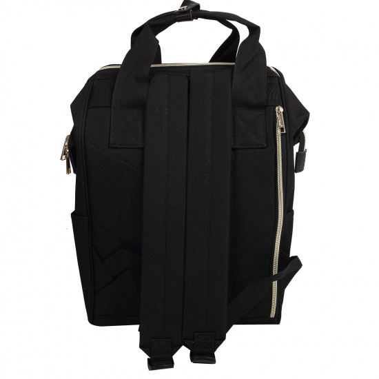 Рюкзак спинка мягкая, 40*28*17 см, 1 отделение, черный HIMAWARI 212380