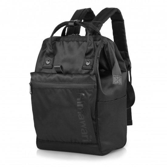 Рюкзак спинка мягкая, 40*28*17 см, 1 отделение, черный HIMAWARI 205895
