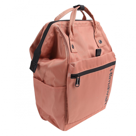 Рюкзак спинка мягкая EVA, 40*28*17 см, 1 отделение, персиковый HIMAWARI 205896