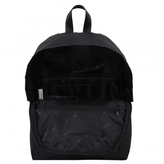 Рюкзак спинка мягкая, 40*30*15 см, 1 отделение, черный HIMAWARI 215704