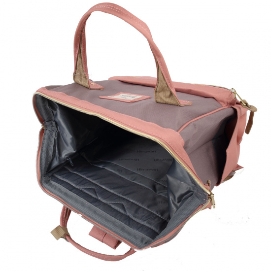 Рюкзак спинка мягкая, 40*28*17 см, 1 отделение, розовый HIMAWARI 205902