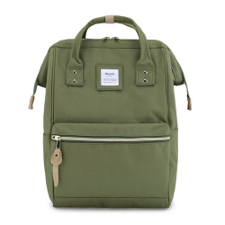 Рюкзак спинка мягкая, 1 отделение, 26*40*15 см, зеленый HIMAWARI 205903
