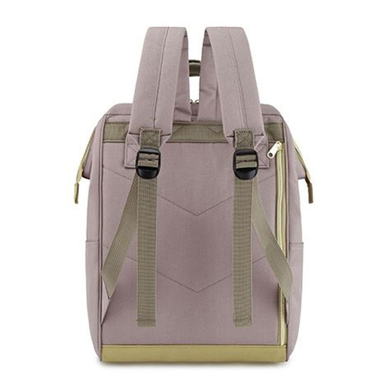 Рюкзак спинка мягкая EVA, 1 отделение, 30*40*15 см, серый/зеленый HIMAWARI 210509
