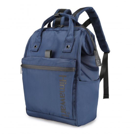 Рюкзак спинка мягкая, 40*28*17 см, 1 отделение, синий HIMAWARI 205910