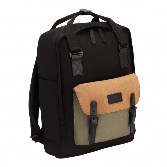 Рюкзак спинка мягкая, 45*33*15 см, 1 отделение, коричневый HIMAWARI 215707