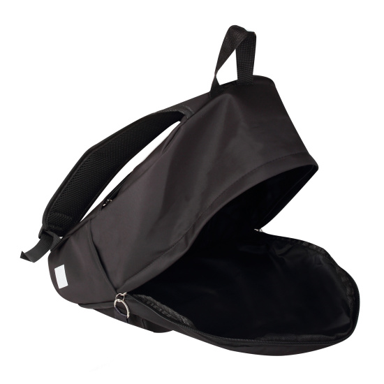 Рюкзак, спинка мягкая EVA, 40*30*18 см, 1 отделение, черный, Сердце, CoolDay, КОКОС, 250076