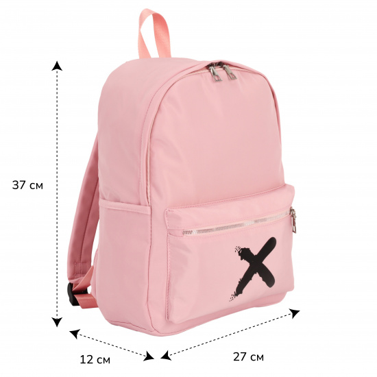 Рюкзак спинка мягкая EVA, 37*27*12 см, 1 отделение, розовый Target КОКОС 207425
