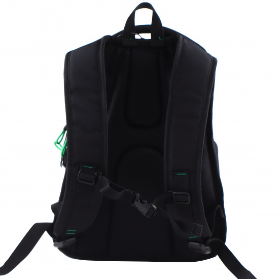 Рюкзак спинка эргономичная, 42*32*16 см, 2 отделения, черный SkyName 90-103