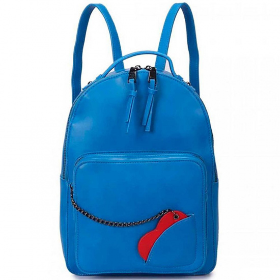 Рюкзак спинка мягкая, 1 отделение, 22*30*12 см, голубой OrsOro DW-844