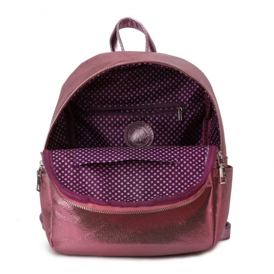Рюкзак спинка мягкая, 30*22*10 см, 1 отделение, розовый OrsOro DS-993