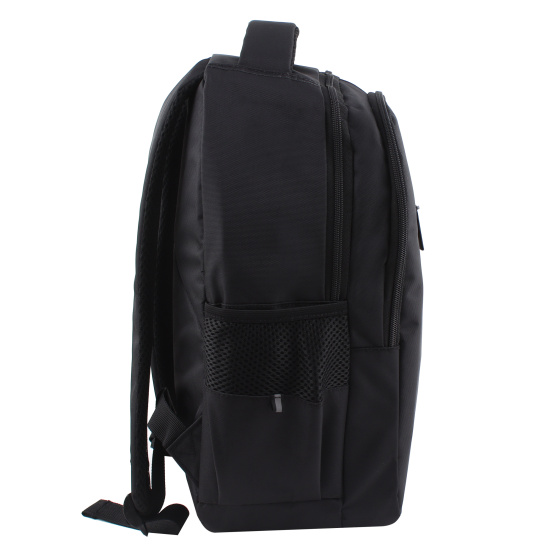 Рюкзак спинка мягкая EVA, 41*30*15 см, 2 отделения, черный Га-га-га Basic Style Hatber NRk_03046