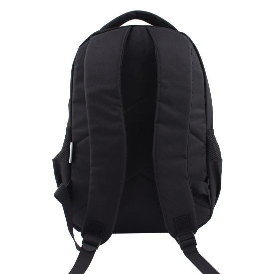 Рюкзак спинка мягкая EVA, 41*30*15 см, 2 отделения, черный Га-га-га Basic Style Hatber NRk_03046