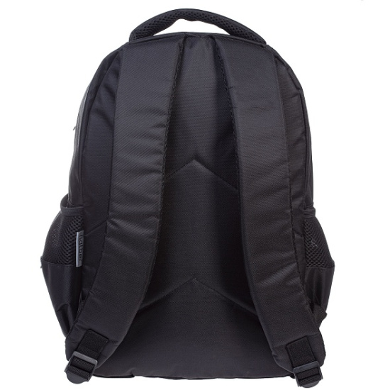 Рюкзак спинка мягкая EVA, 41*30*15 см, 2 отделения, черный Ням-Ням Basic Style Hatber NRk_03051