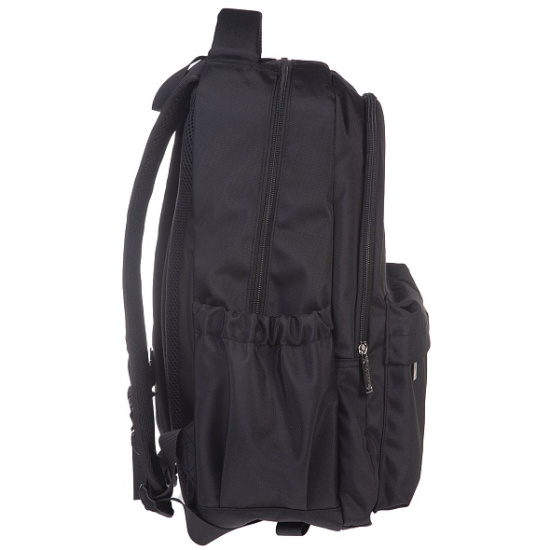 Рюкзак спинка эргономичная, 45*30*16 мм, 2 отделения, черный Black Daily Hatber NRk_09101
