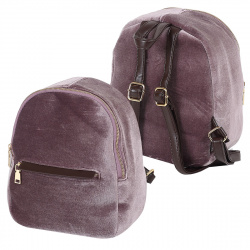 Рюкзак 21*26*13 Велюр отд к/з 181678/12PU2 КОКОС