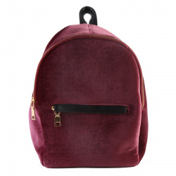 Рюкзак 21*26*13 Велюр отд к/з 181678/31PU1 КОКОС