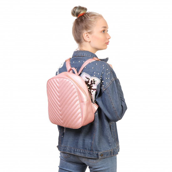 Рюкзак спинка мягкая EVA, 30*28*12 см, 1 отделение, розовый deVENTE 7032027
