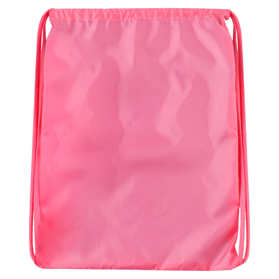 Мешок для обуви полиэстер, 1 отделение, 36*46 см, 1 внешний, цвет розовый/бирюзовый Unicorn КОКОС 214602