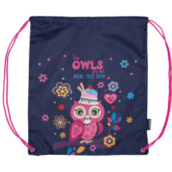 Сумка для сменной обуви 1отд 33*39 Owl deVENTE 7040947
