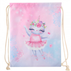 Мешок для обуви 1 отделение 36*44 Cat Ballerina КОКОС 210262